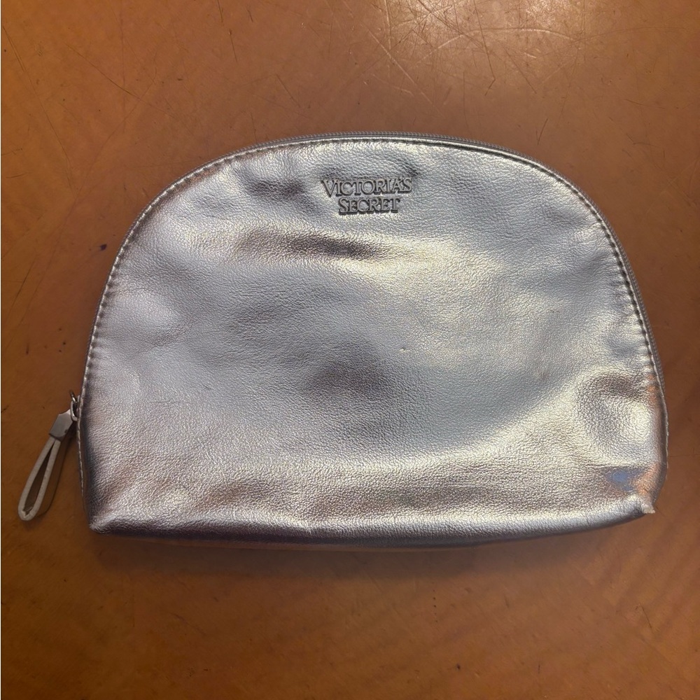 Victoria's Secret Metallic Silver Pouch